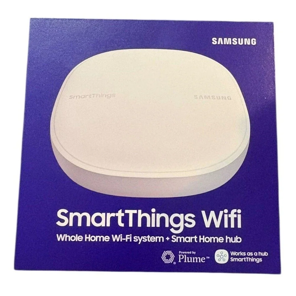 Lot of 16 Samsung ET-WV525BWEGUS SmartThings Wi-Fi Mesh Router, White